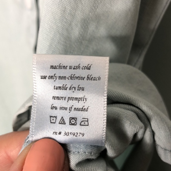 NWT Miami Sleeveless Blouse Light Wash Size XS - Picture 9 of 9